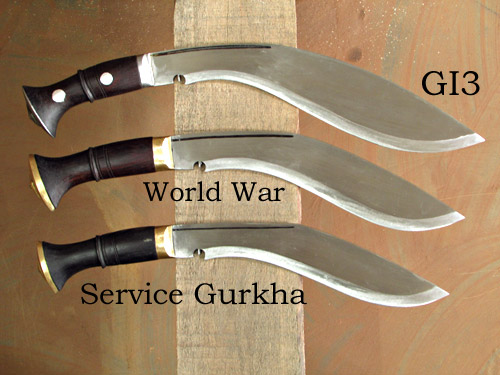 kukri knives made using primitive technology